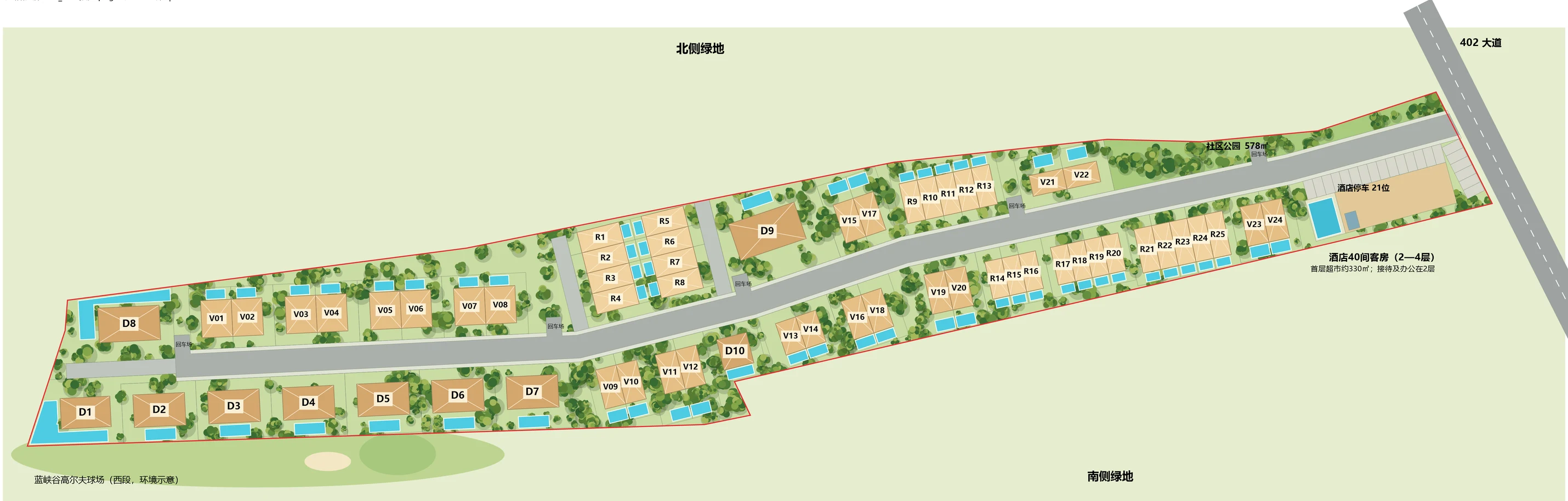 Project landscape masterplan concept
